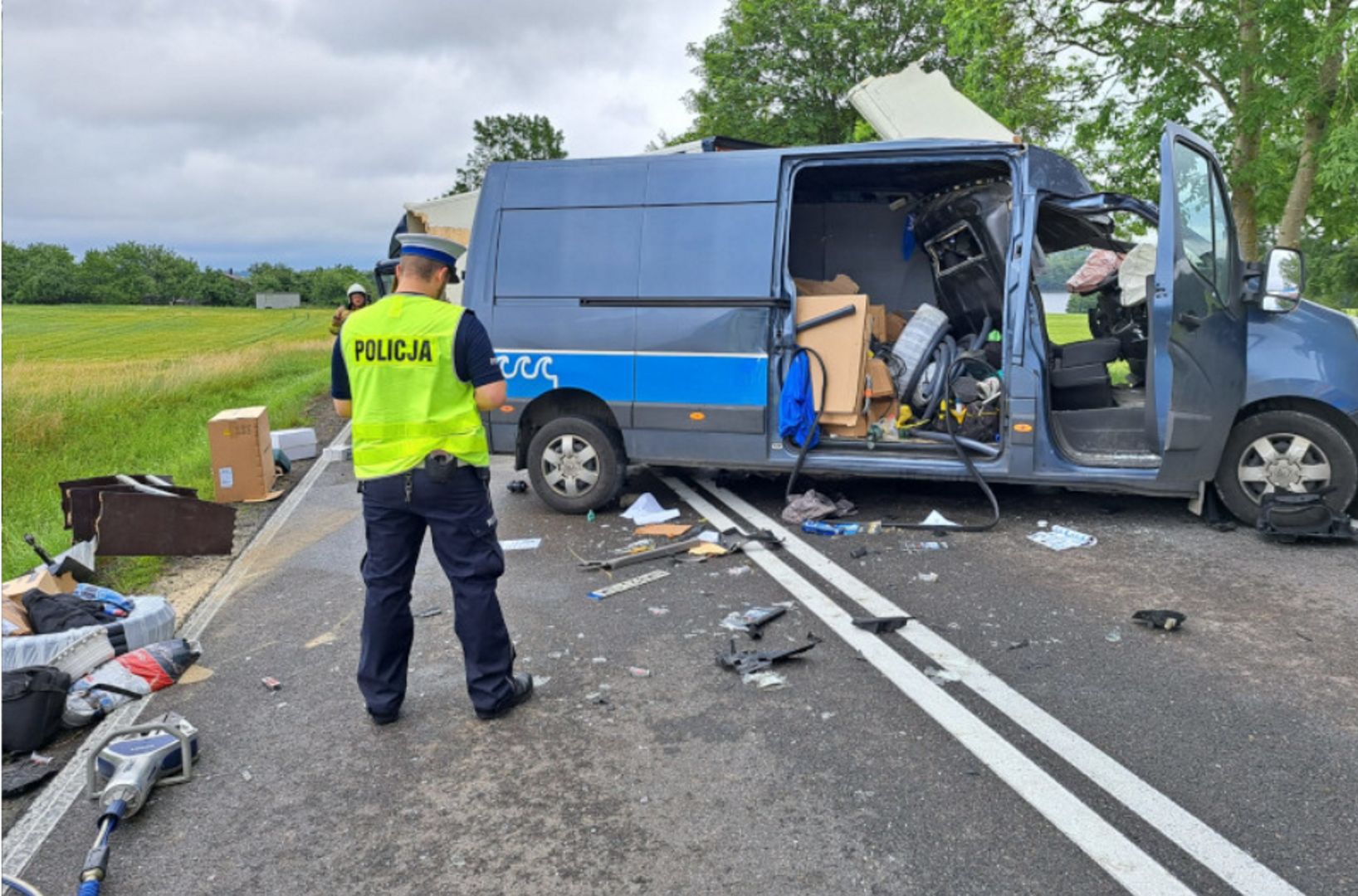 Te zdjęcia dają do myślenia. Fatalny finał wyprzedzania na Pomorzu