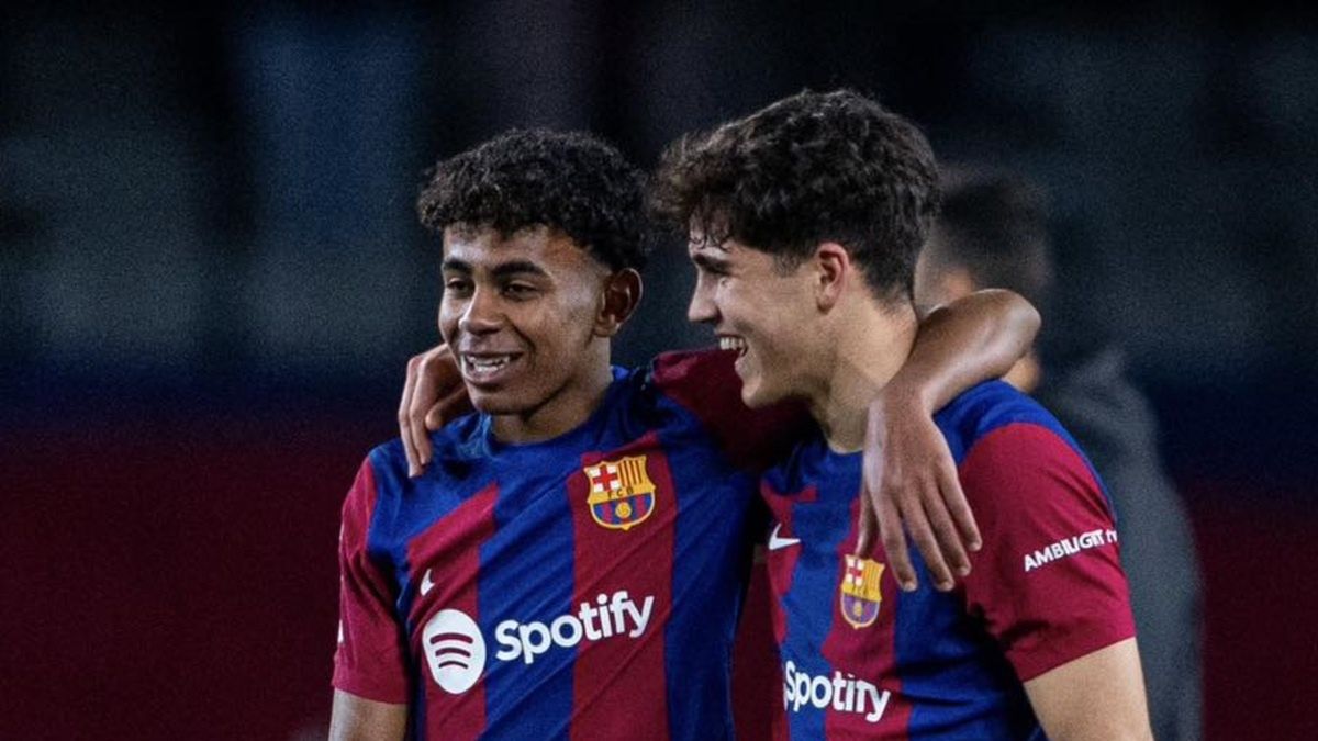 Pau Cubarsi i Lamine Yamal są nastoletnimi nadziejami Barcy