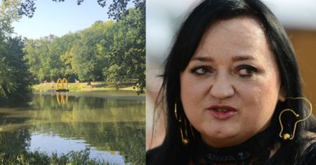 W Łazienkach pojawiło się WIELKIE LOGO McDonald's. Warszawiacy są oburzeni. Okazało się, że stoi za tym... Gosia Baczyńska