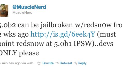 Apple iOS 5 beta 2 zgodny z redsn0w 0.9.8 1