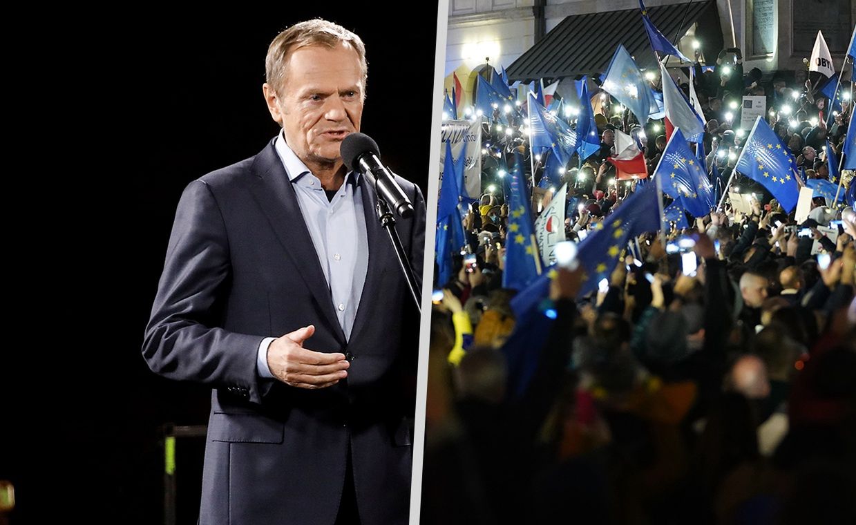 "Alarm Tuska". Polacy wyszli na ulice. Wielkie manifestacje