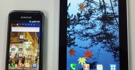Samsung Galaxy Tape - zgrabny tablet z Super AMOLED-em, procesorem 1,2GHz i Androidem 2.2