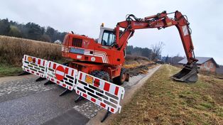 Sieradz: Są utrudnienia w ruchu. Zamknięty przejazd jedną z ulic