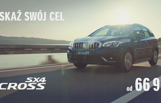 „Wskaż swój cel” w kampanii nowego Suzuki SX4 S-Cross (wideo)