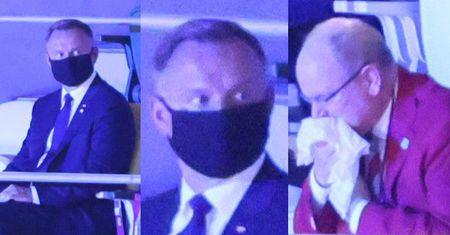 Tokio 2020. Książę Monako KASZLE I SMARKA w pobliżu Andrzeja Dudy! (ZDJĘCIA)