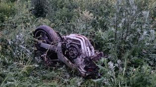 Łukawa: Zderzenie osobówki z motocyklem na DK79. Motocyklista był nietrzeźwy