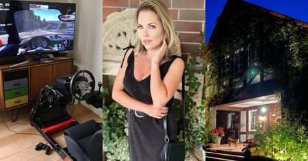 Tak mieszkają Aleksandra Kwaśniewska i Kuba Badach: pokój gier, przytulna kuchnia i ogromny taras z widokiem na ogród (ZDJĘCIA)