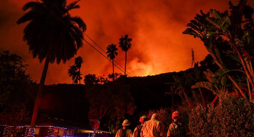 Pożary w Los Angeles wstrzymują seriale. Zniszczonych wiele planów zdjęciowych