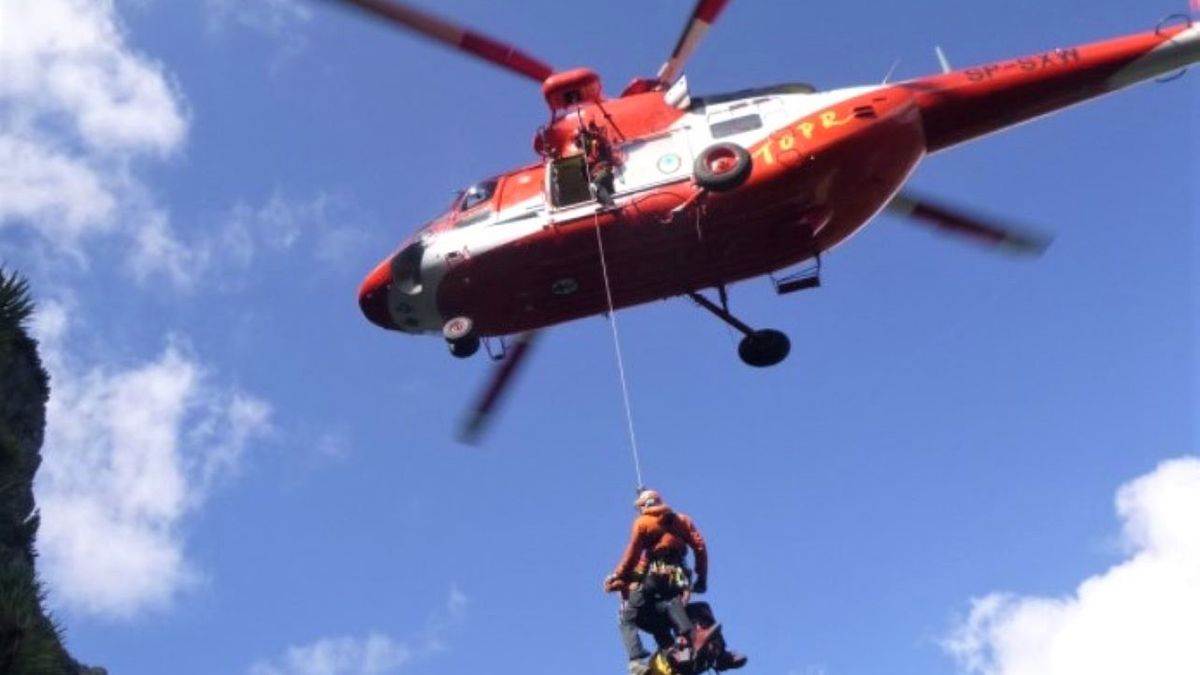 Dwóch turystów spadło z Koziego Wierchu