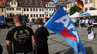 Polityk AfD napadł na bank i ukradł pieniądze. Teraz kandyduje w wyborach
