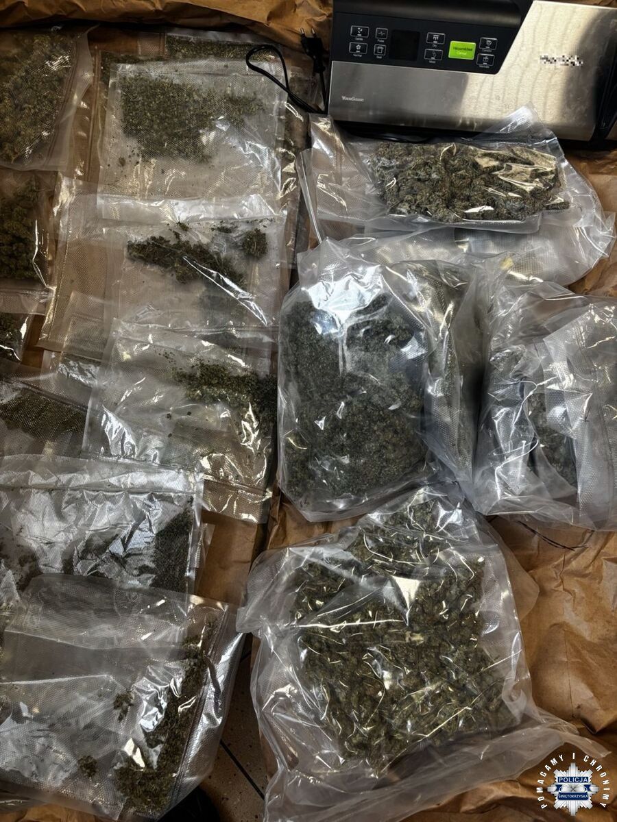 Świętokrzyscy policjanci rozbili narkotykowy proceder.