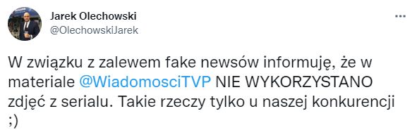 Jarosław Olechowski wytknął TVN24 pomyłkę sprzed kilkunastu lat 