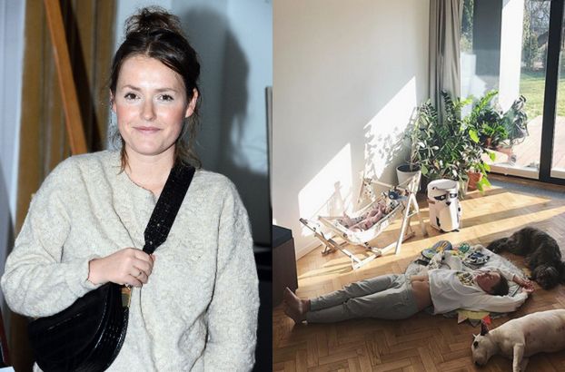 Olga Frycz pokazała brzuch po porodzie. Internauci chwalą: "Gratuluję dystansu do siebie i świata"