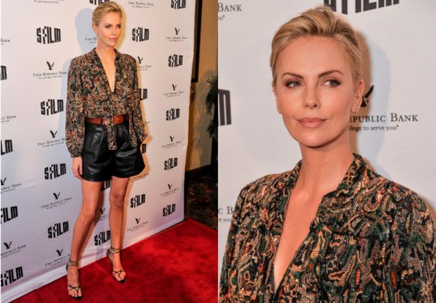 Wychudzona Charlize Theron promuje swój nowy film