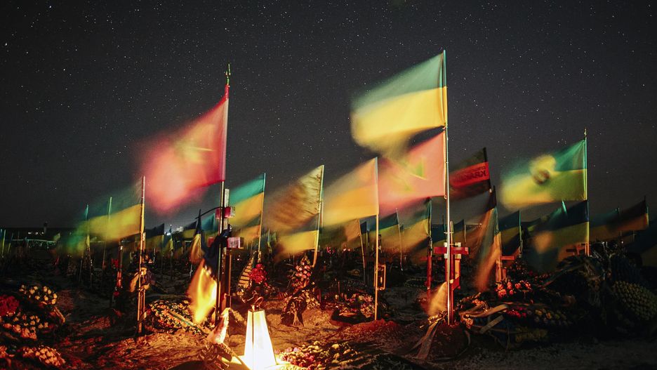 Cmentarz w Charkowie.