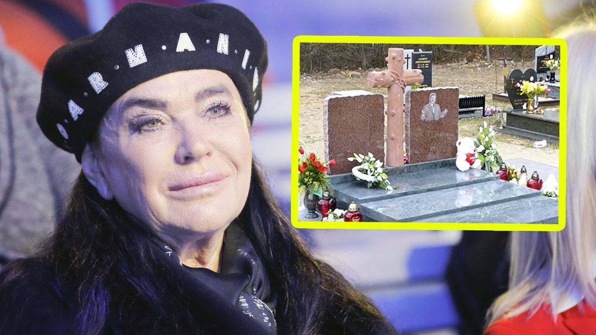 Ewa Krawczyk opowiedziała o swoich wizytach na grobie męża