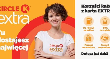 Circle K utrzymuje promocję na paliwo