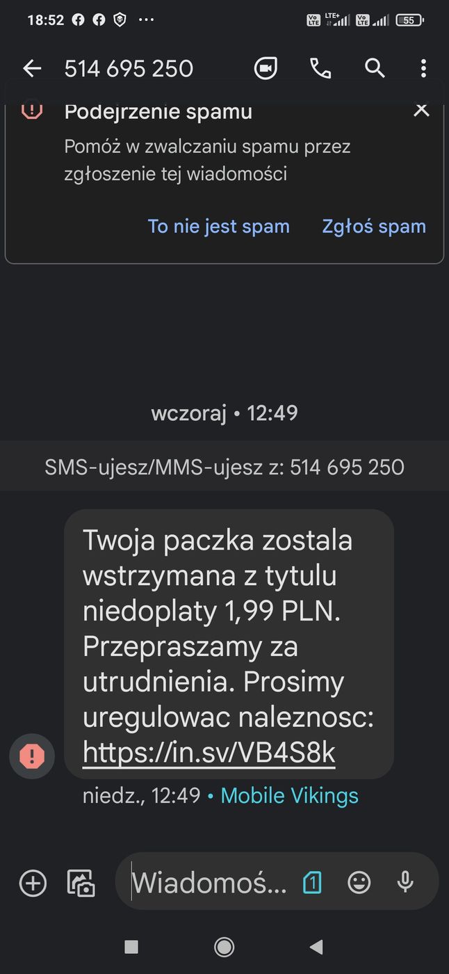 paczka dotarla do magazynu dostawczego sms
