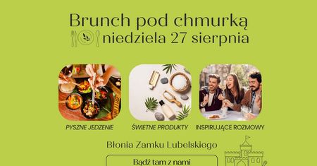 Niedzielne śniadanie i lunch na trawie na Błoniach pod Zamkiem. Świeże wypieki i kawa, lunch, świetne produkty i wiele atrakcji!