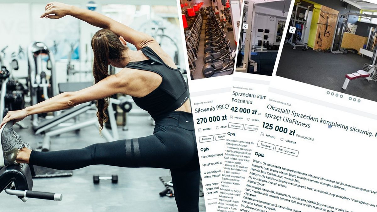 Siłownie nie udźwignęły lockdownu