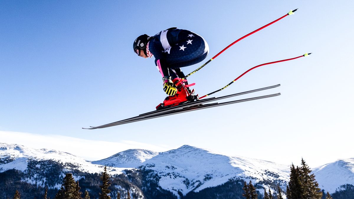 COPPER MOUNTAIN, COLORADO - NOVEMBER 20: Isabella Wright of the United States skis during a downhill training session on November 20, 2024 in Copper Mountain, Colorado. (Photo by Dustin Satloff/U.S. Ski and Snowboard/Getty Images)