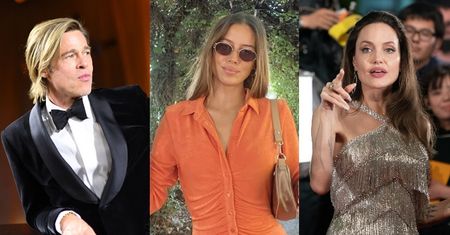 Nowa dziewczyna Brada Pitta POUCZA Angelinę Jolie na Instagramie? "Szczęśliwi ludzie NIE HEJTUJĄ" (FOTO)