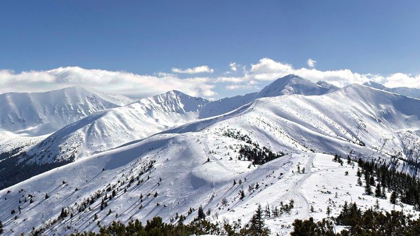 tatry pogoda zima śnieg