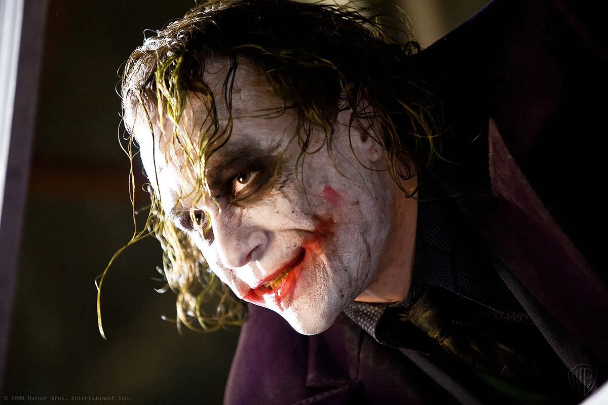 Heath Ledger jako Joker 