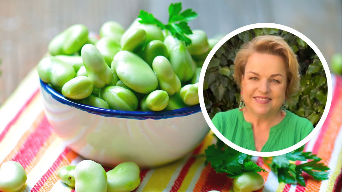 Katarzyna Bosacka pokazała, jak gotować bób