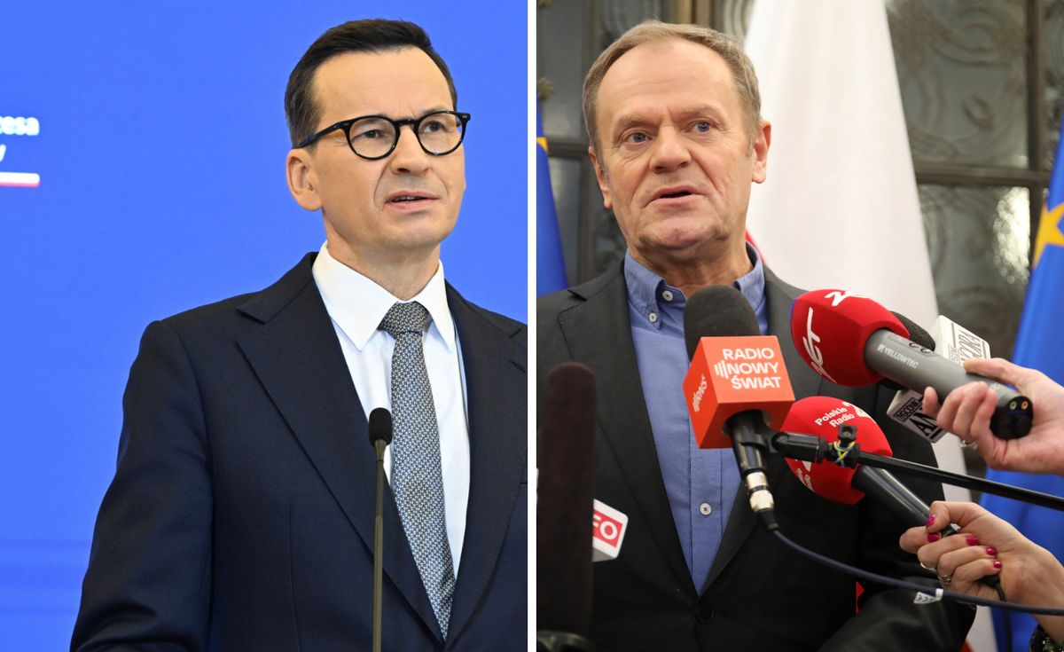 Mateusza Morawieckiego na stanowisku premiera zastąpi Donald Tusk