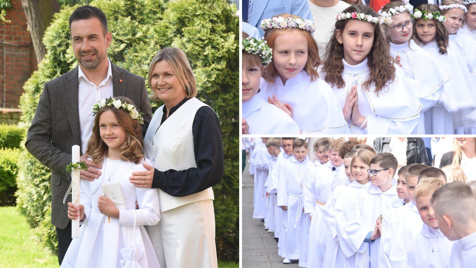 Ten dzień na długo pozostanie w pamięci dzieci pierwszokomunijnych ze śremskiej Fary.