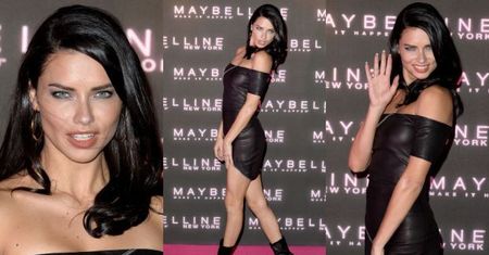 Adriana Lima wygina się na ściance