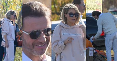 Małgorzata Rozenek w dresie polskiej marki i z torebką Chanel za 15 tysięcy wybiera dynie na Halloween (ZDJĘCIA)