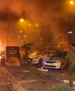 Atak rakietowy Hamasu. Ogień na ulicach w północnym Izraelu