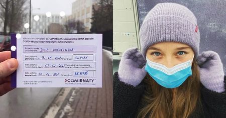 Córka Pawła Królikowskiego zaszczepiła się przeciwko COVID-19 (FOTO)