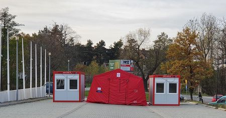 Koronawirus. W Wieliczce powstał punkt wymazowy oraz Bank Tlenu