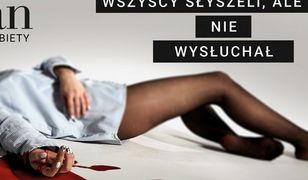 Na plakatach kobieta we krwi. Kontrowersyjna kampania reklamowa
