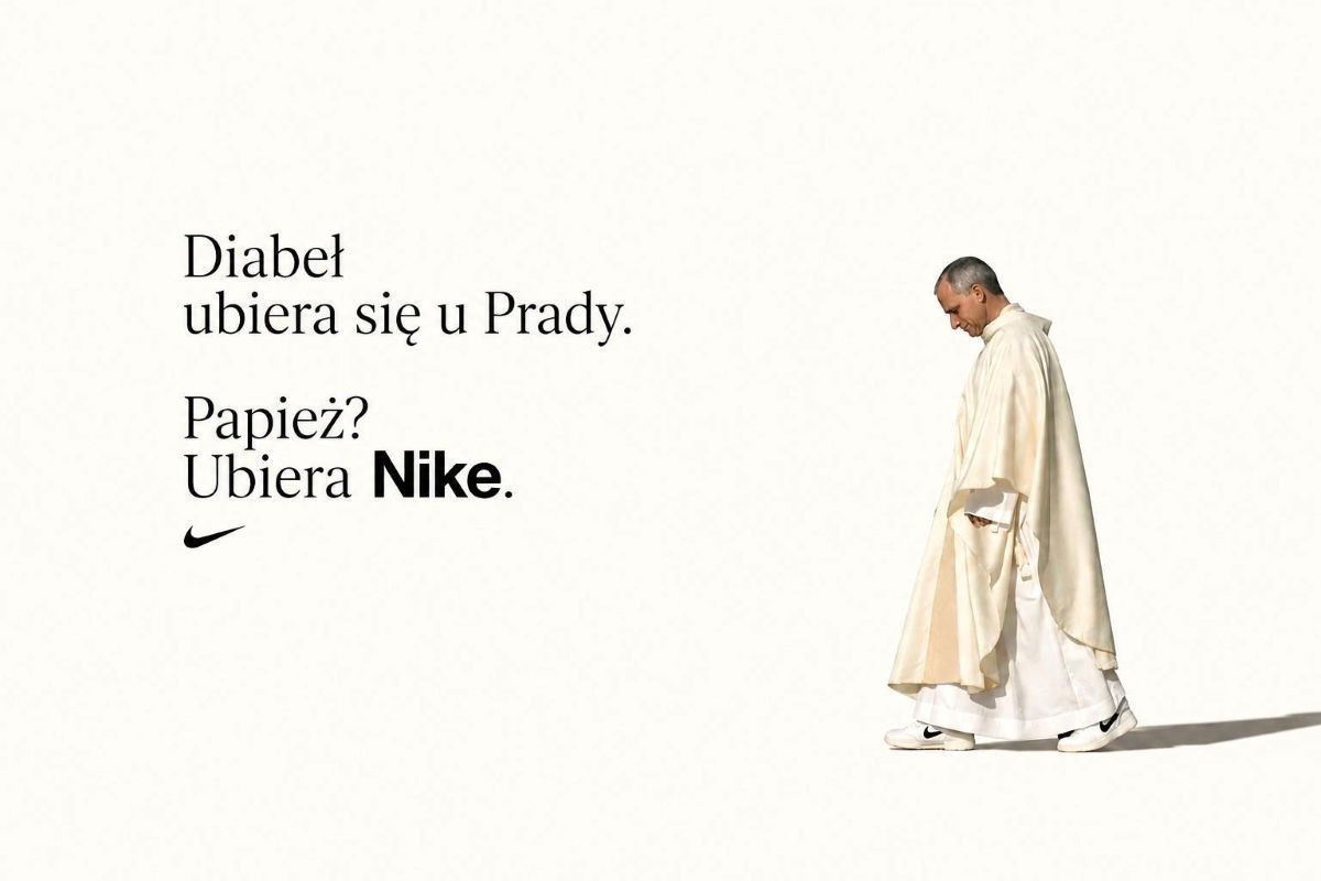 "Papież ubiera Nike". Internet przejął RTM-y i przestał pytać marki o zgodę