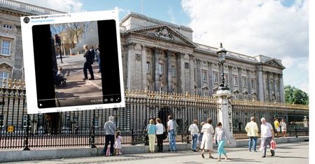 Eksplozja i płomienie. Incydent przed pałacem Buckingham