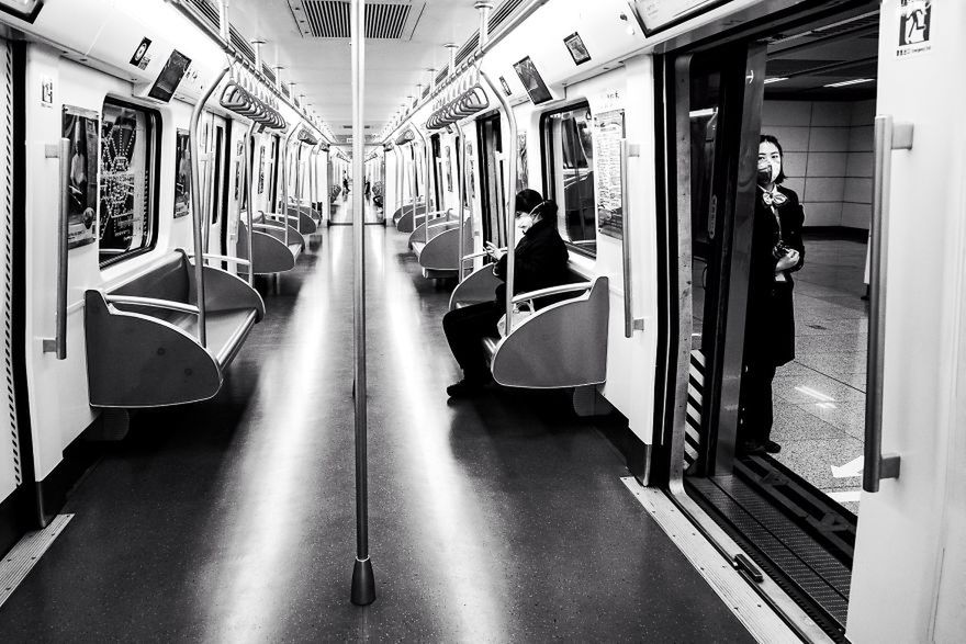 Chińskie metra opustoszały. Pokazał to Gil Kreslavsky 7