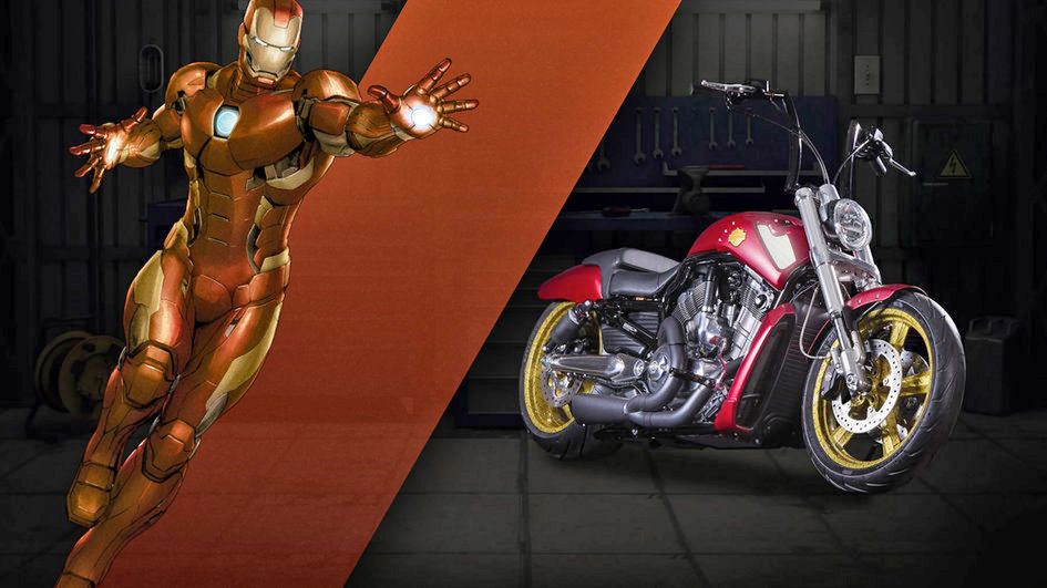 Harley-Davidson V-Rod Muscle "Iron Man"