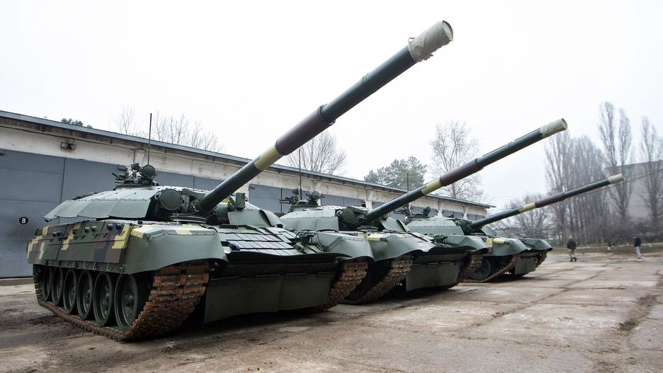 T-72 w Ukrainie; zdjęcie ilustracyjne