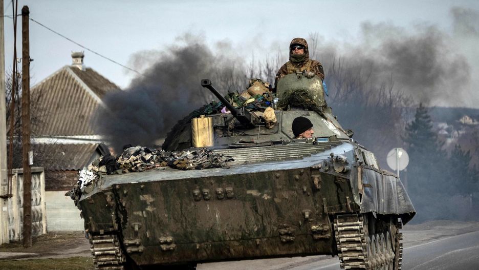 Wojna w Ukrainie - odbicie miasta Trostianec