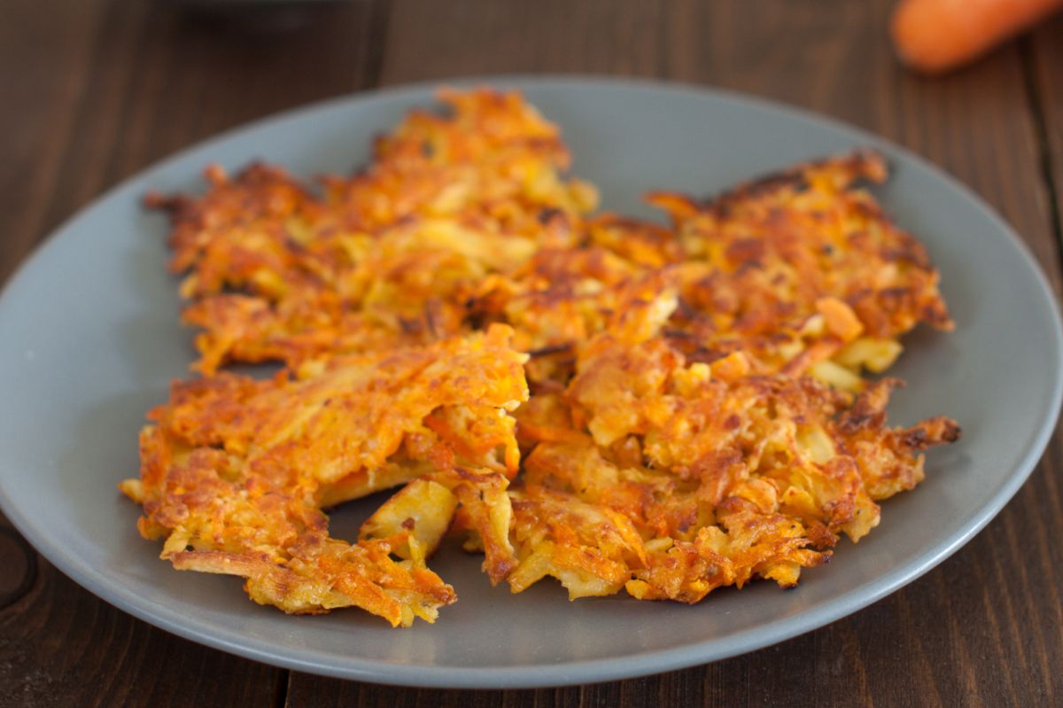 Revolutionizing quick meals: Carrot pancakes with a savoury twist