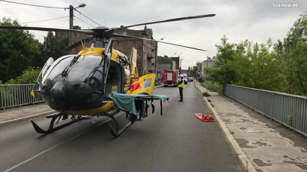 Sosnowiec. 6-latek potrącony przez samochód dostawczy