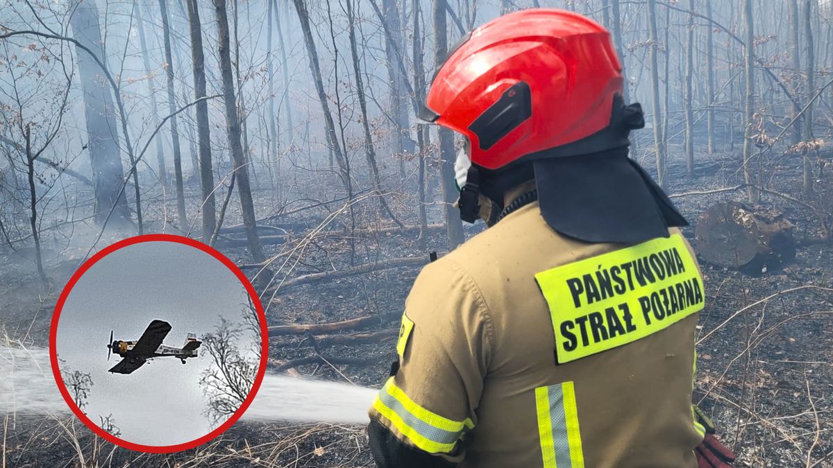 Pożar pod Tucznem