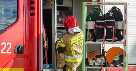 Śmiertelny pożar w Zalasowej. Znaleziono ciało mężczyzny