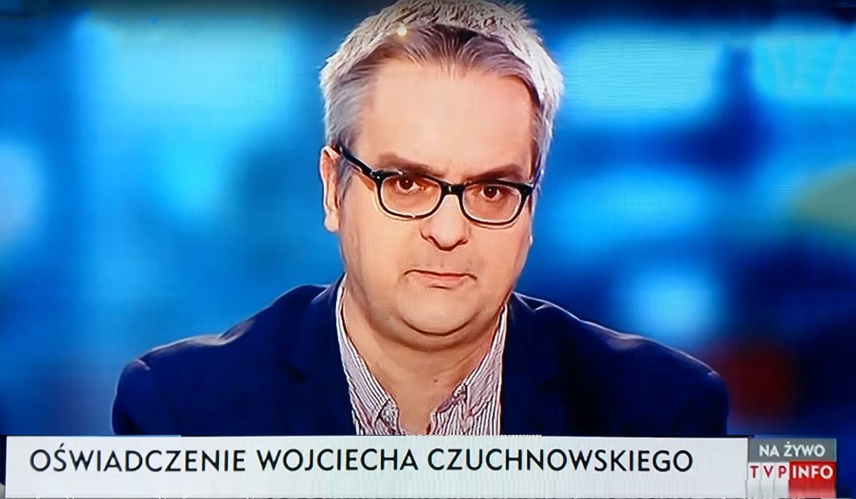 22 stycznia 2016 roku Wojciech Czuchnowski wyszedł ze studia TVP Info