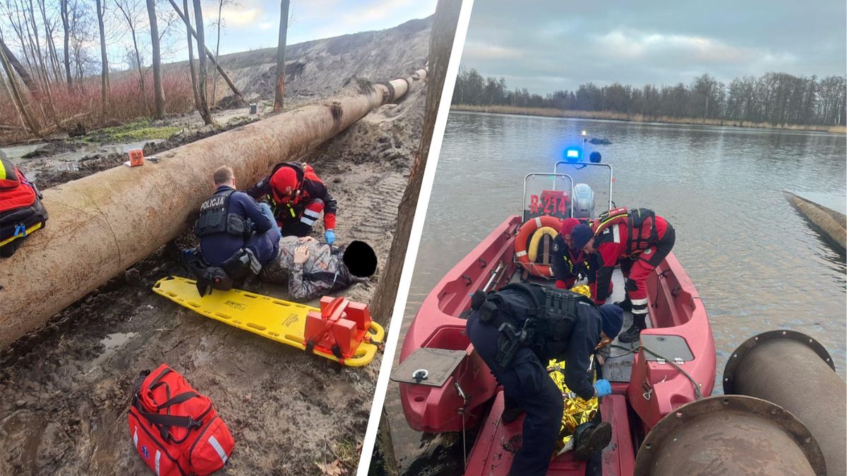 Trudna akcja ratunkowa WOPR