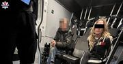 BMW wylądowało w polu. 32-latka zaatakowała funkcjonariuszy